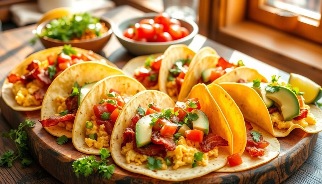 Brunch-worthy breakfast tacos